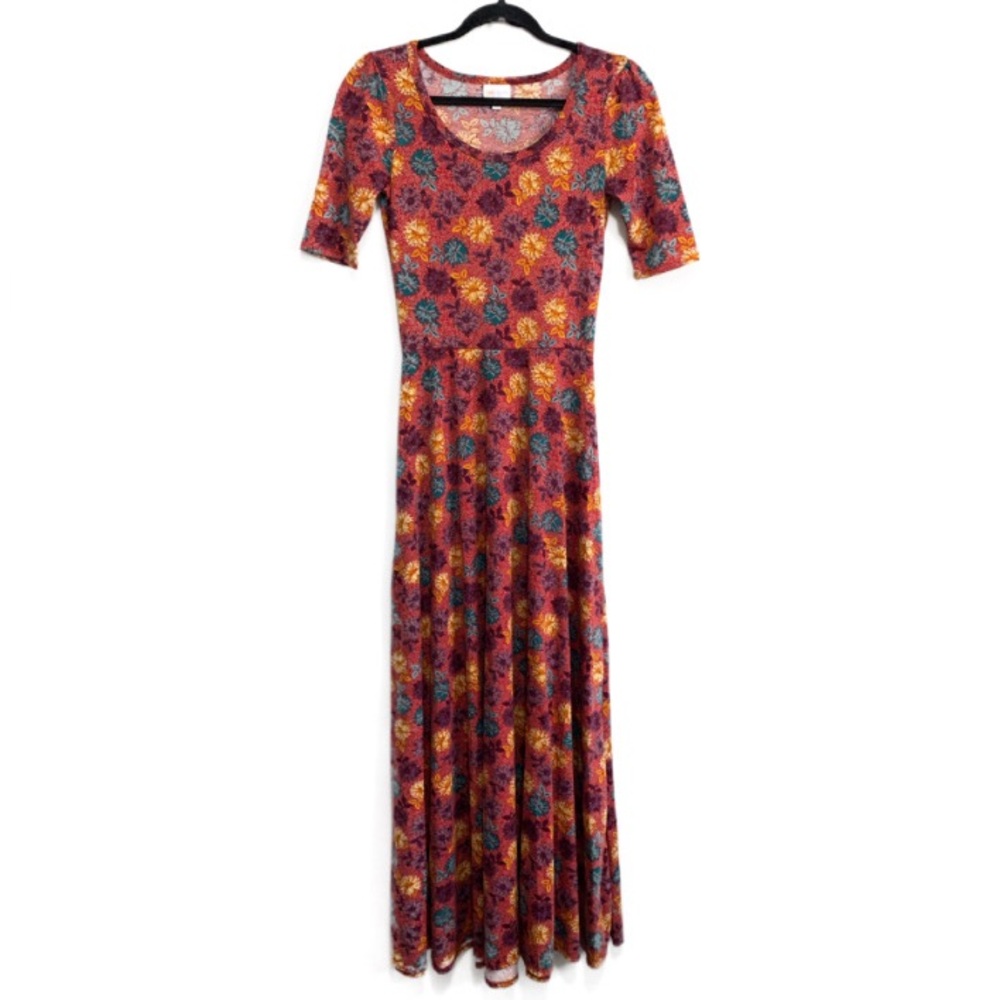 LuLaRoe Ana Floral Print Maxi Dress